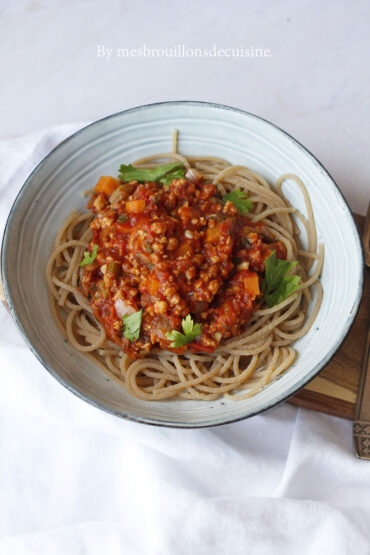 Sauce bolognaise végétale aux protéines de soja 1 MG 5467 copie