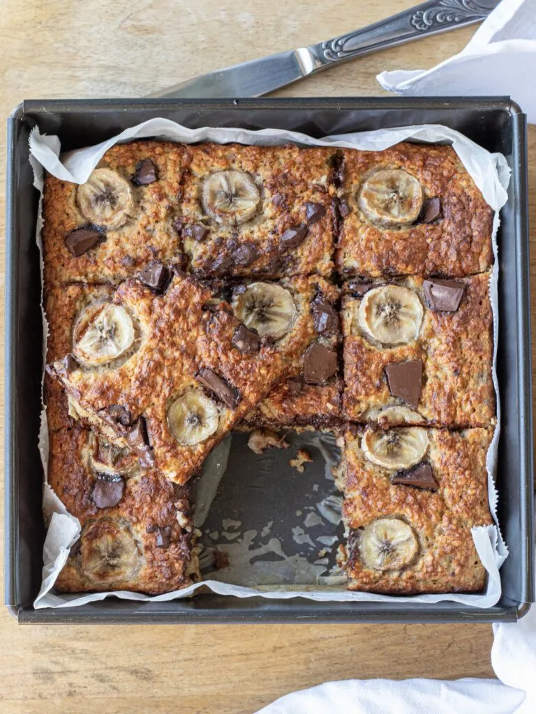 Banana Bread aux Flocons d’Avoine (sans farine, peu sucré et moelleux) 4 banana