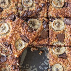 Banana Bread aux Flocons d’Avoine (sans farine, peu sucré et moelleux) 6 banana2