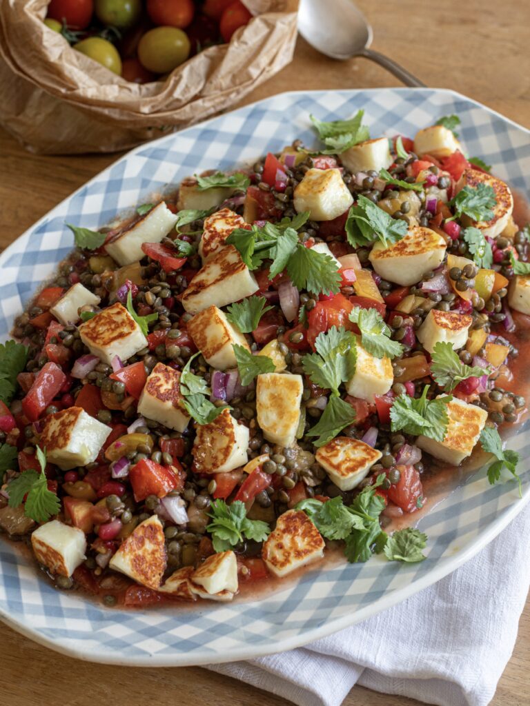 Salade de lentilles, tomates et halloumi : la recette fraîche de l'été 6 IMG 1838